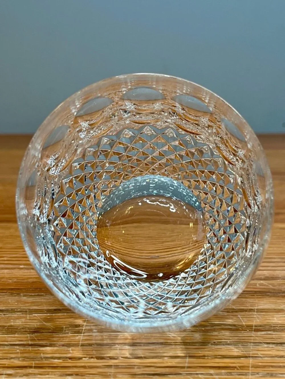 Set of 4 Vintage Waterford Crystal Old Fashioned Glasses,  Colleen Pattern